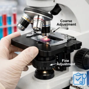 Microscope focus knobs